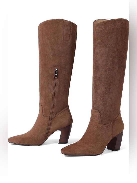 Shoes - 🆕Women's Suede Mid-Calf Slouch Boots